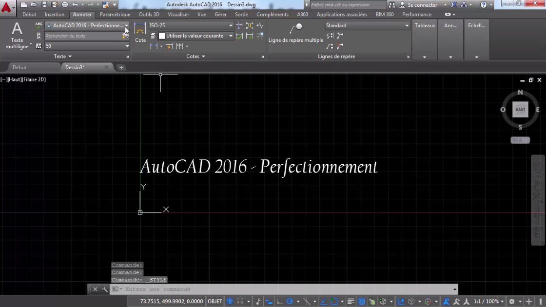 MEILLEUR TUTO GRATUIT AutoCAD 2016 4 5 Maîtriser les techniques