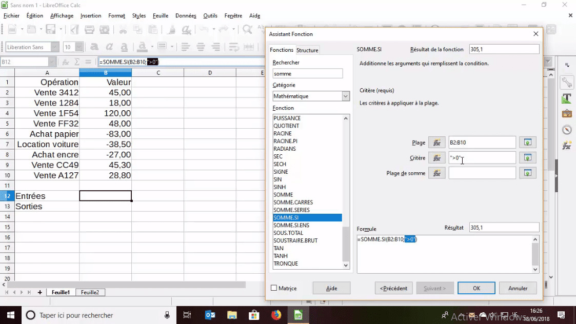 MEILLEUR TUTO GRATUIT LibreOffice Calc L Essentiel Calculs