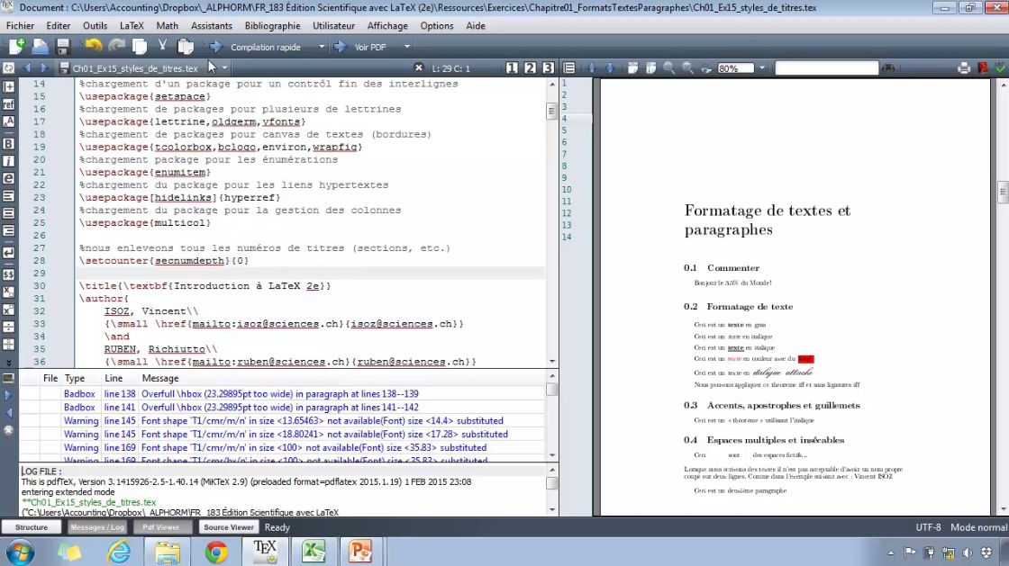 MEILLEUR TUTO GRATUIT LaTeX (2e) : Maîtriser l'Édition Scientifique