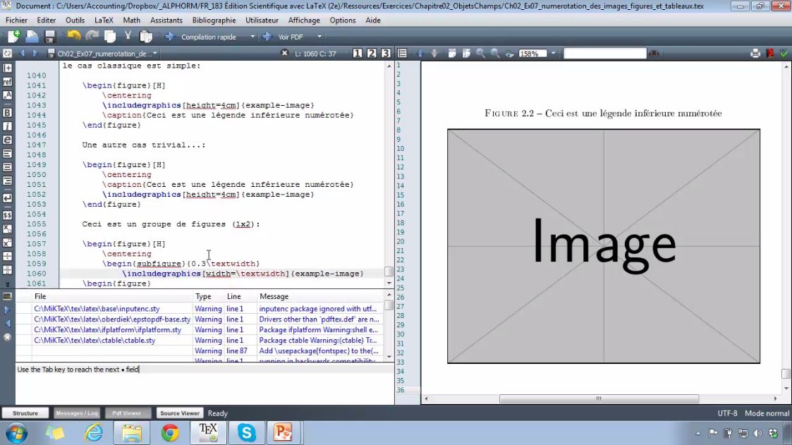 Meilleur Tuto Gratuit Latex 2e Maitriser L Edition Scientifique Numerotation Des Images Figures Et Tableaux Alphorm Com