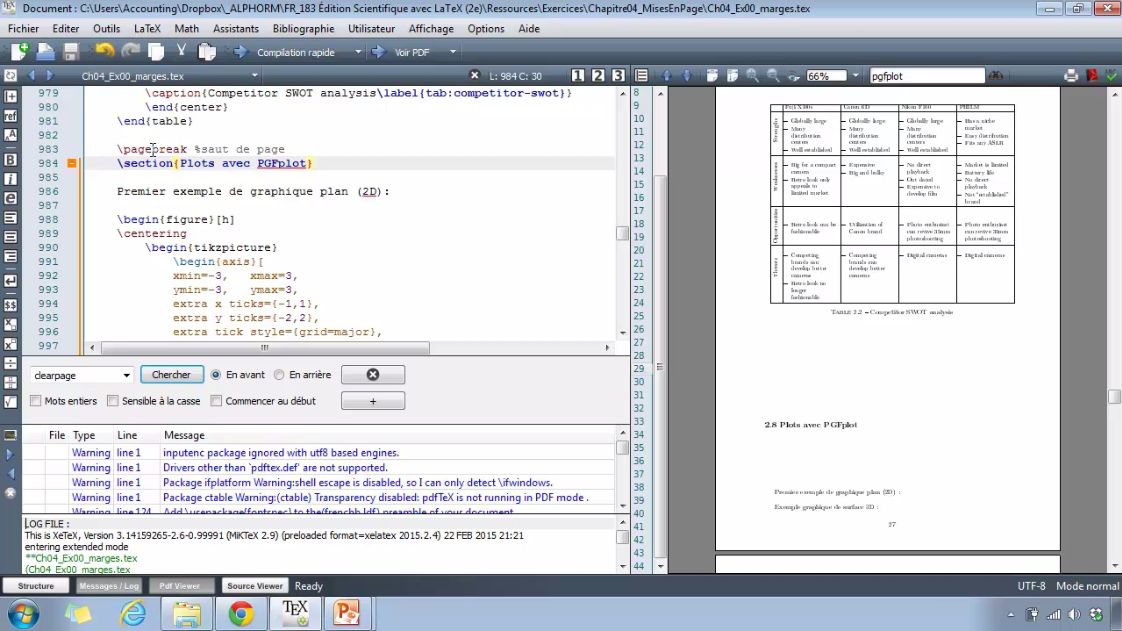 latex mise en page avancée