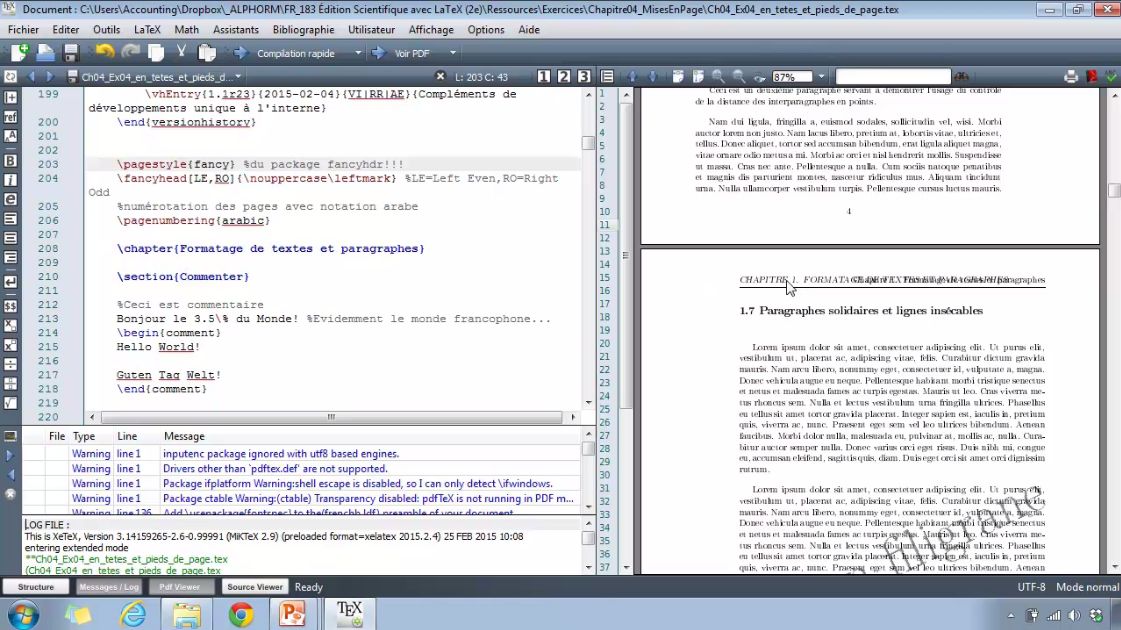 Meilleur Tuto Gratuit Latex 2e Maitriser L Edition Scientifique En Tete Et Pied De Page Alphorm Com