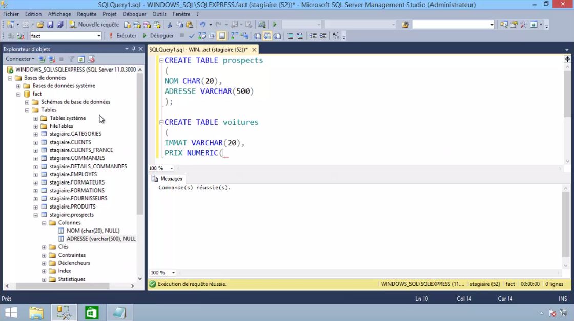 MEILLEUR TUTO GRATUIT Le langage SQL : Le Guide Complet Les types de ...