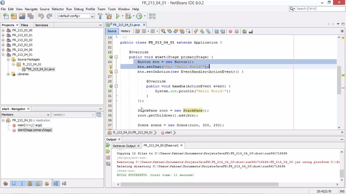 MEILLEUR TUTO GRATUIT JavaFX : Maîtriser la construction d'interfaces ...