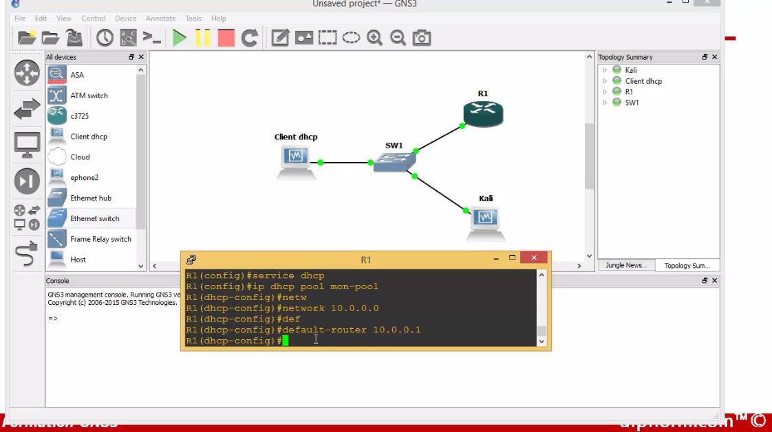 T L CHARGER GRATUITEMENT LE LOGICIEL  GNS3