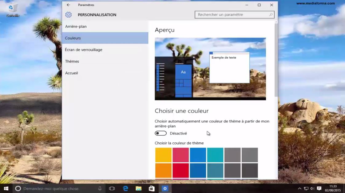 MEILLEUR TUTO GRATUIT Windows 10 Maîtriser ce nouvel OS Modifier l