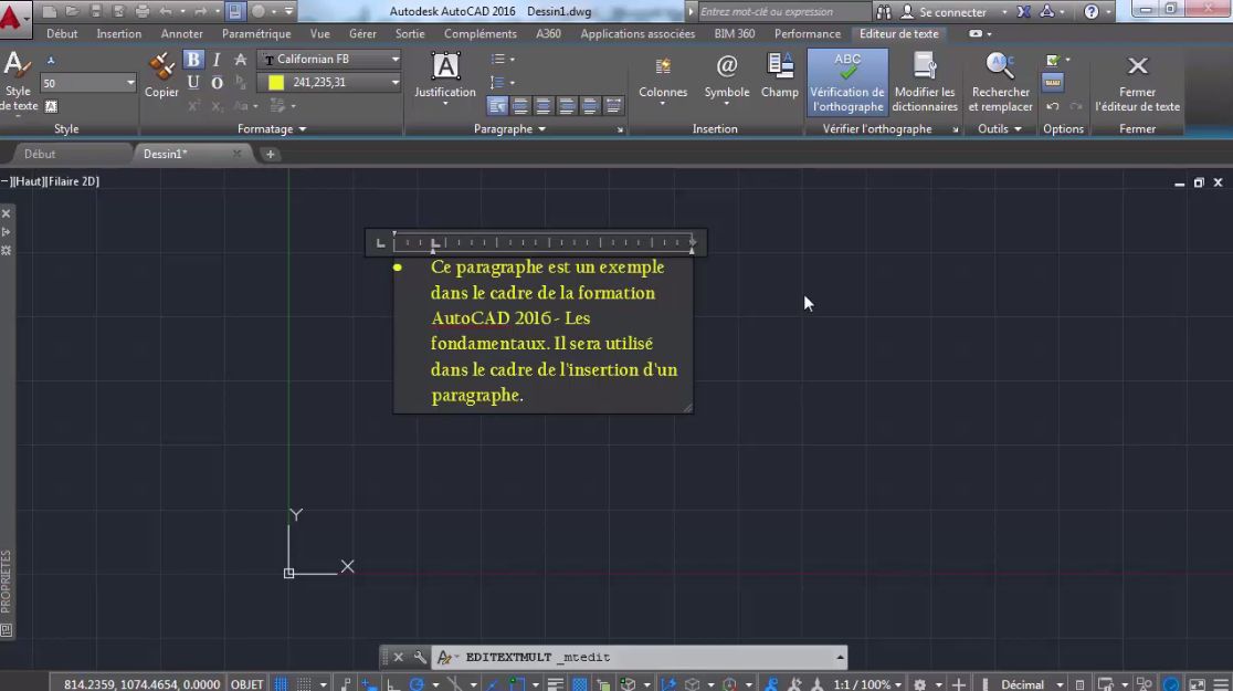 Meilleur Tuto Gratuit Autocad 2016 15 Acquérir Les