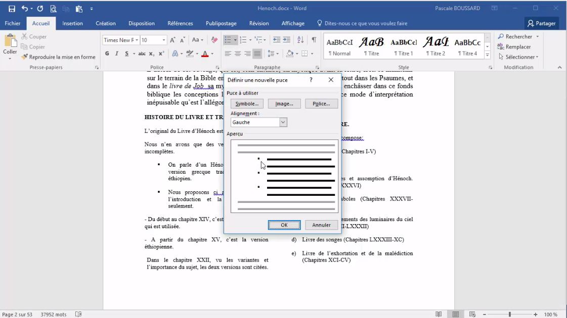 MEILLEUR TUTO GRATUIT MS Word 2016 Acquérir les fondamentaux Puces et