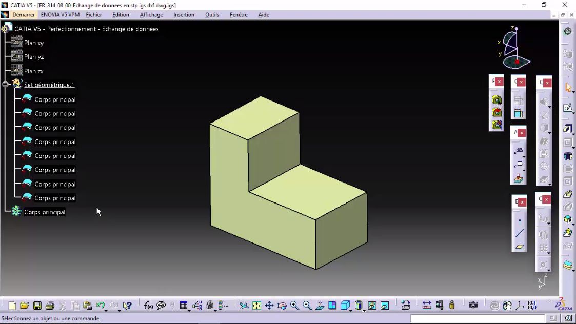 MEILLEUR TUTO GRATUIT CATIA V5 (2/3): Maîtriser Les Techniques Avancées ...