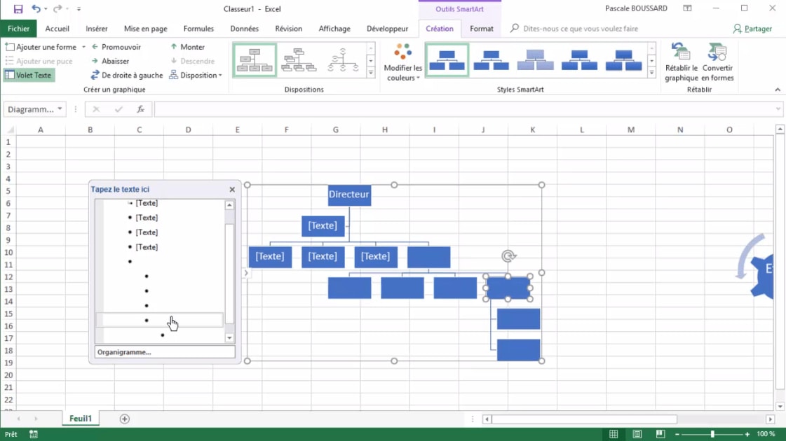 Meilleur Tuto Gratuit Excel 2016 Perfectionnement Gerer Les Formes D Un Diagramme Alphorm Com