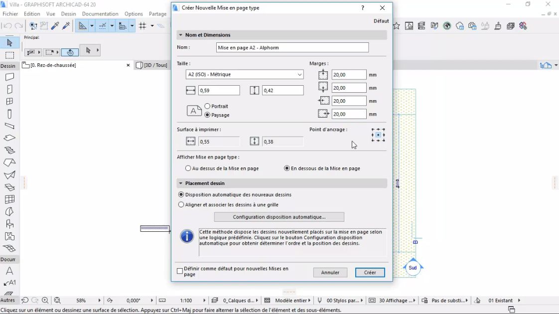 Meilleur Tuto Gratuit Archicad 20 Perfectionnement La Creation Des Mises En Page Alphorm Com [ 630 x 1122 Pixel ]