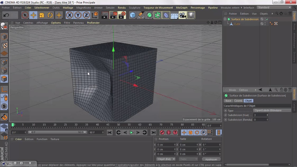 Subdivision surface cinema 4d что это