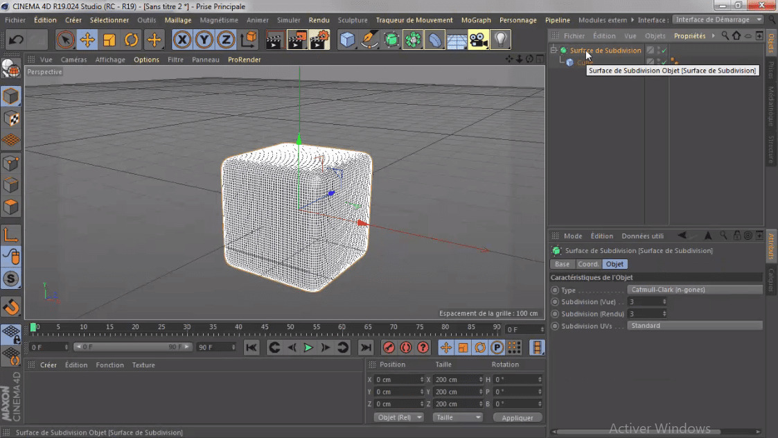 Subdivision surface cinema 4d что это