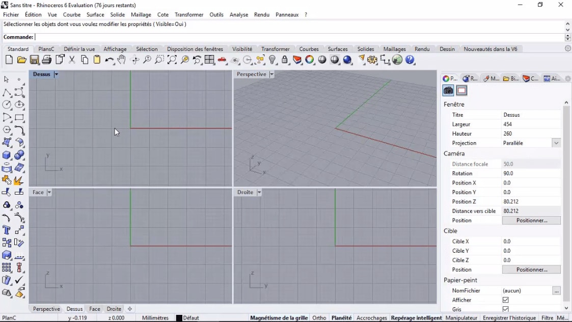 Meilleur Tuto Gratuit Rhino 3d L Essentiel L Interface De Rhino 3d Alphorm Com