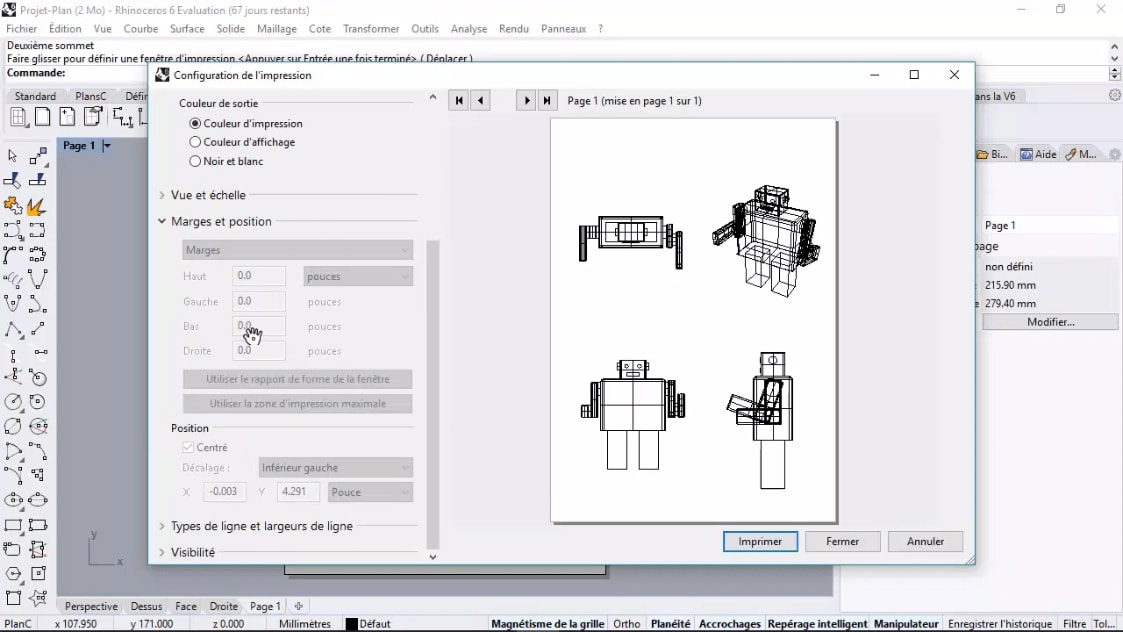 Meilleur Tuto Gratuit Rhino 3d L Essentiel L Export De La Mise En Plan Alphorm Com