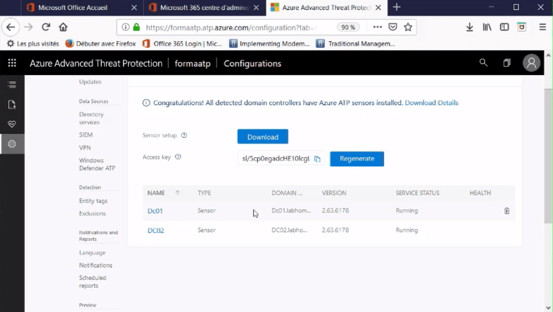 MEILLEUR TUTO GRATUIT Azure ATP : Advanced Threat Protection ...