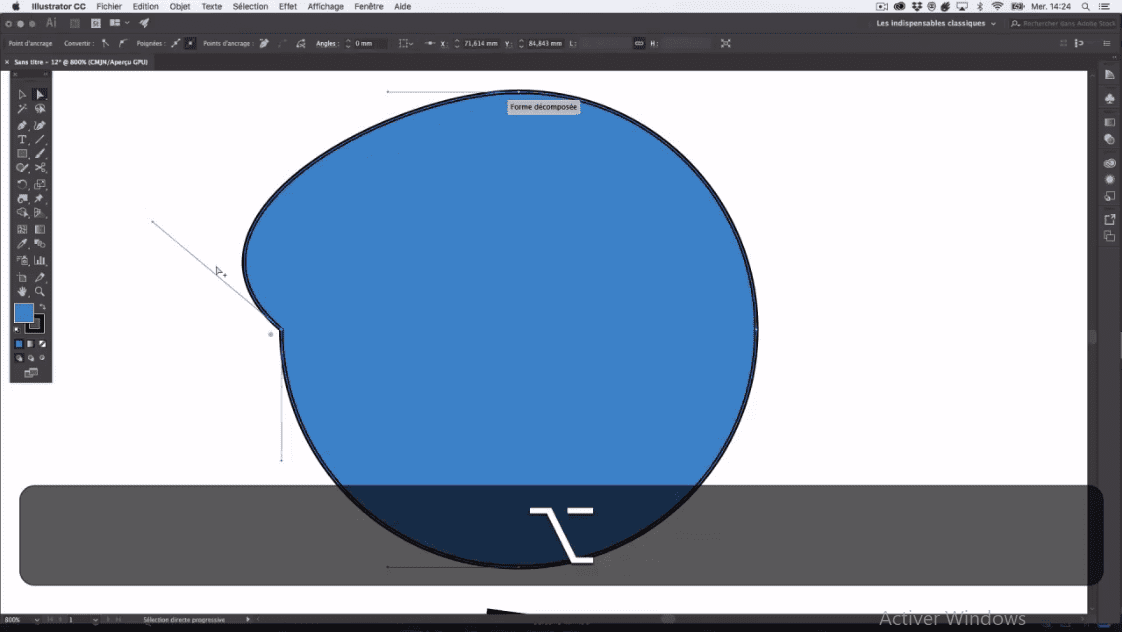 tutoriel infographique illustrateur de base en ligne fsa