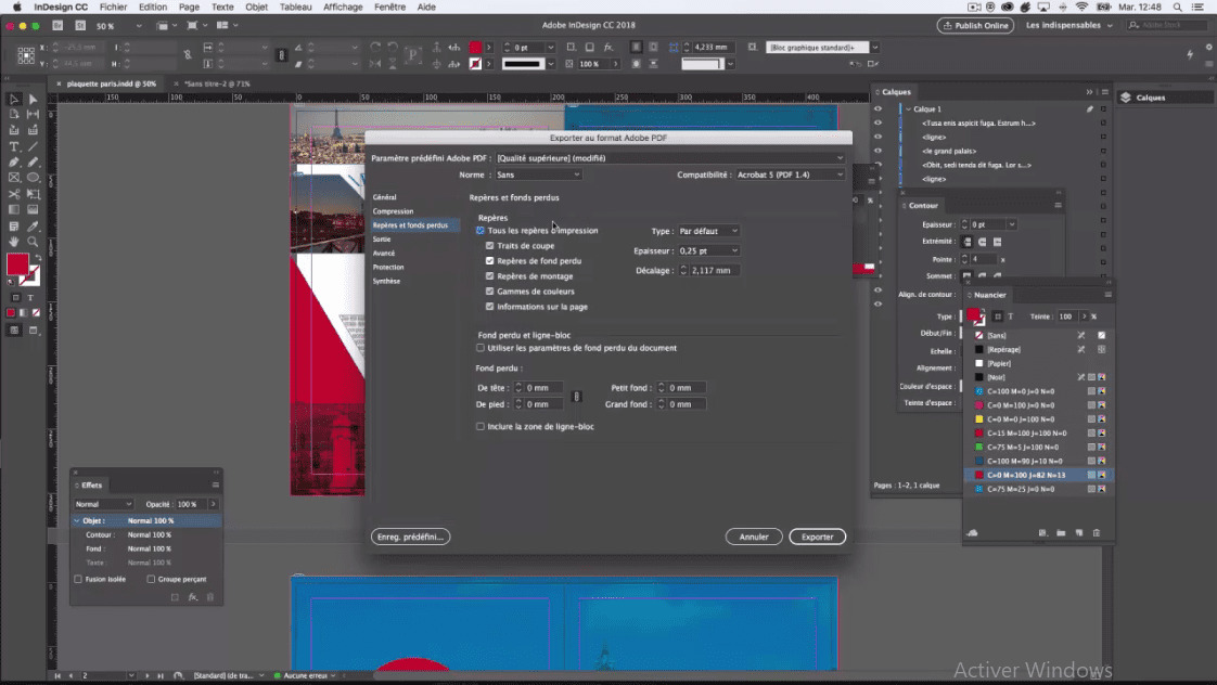 Meilleur Tuto Gratuit Adobe Indesign Cc 2018 Débutant à - 