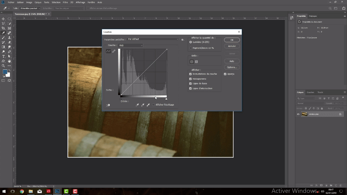 MEILLEUR TUTO GRATUIT Adobe Photoshop CC 2019 : L'essentiel Les Courbes ...