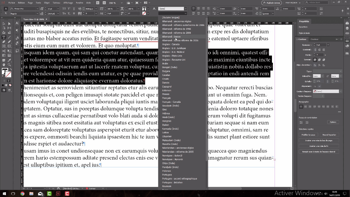 Meilleur Tuto Gratuit Adobe Indesign Cc 2019 Lessentiel