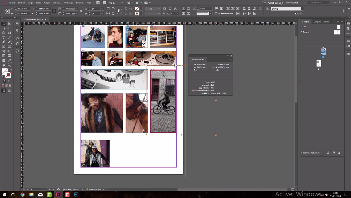 MEILLEUR TUTO GRATUIT Adobe Indesign CC 2019 L'essentiel Modifier la