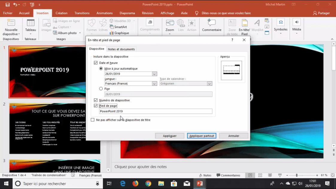 Meilleur Tuto Gratuit Powerpoint L Essentiel En T Tes Et Pieds