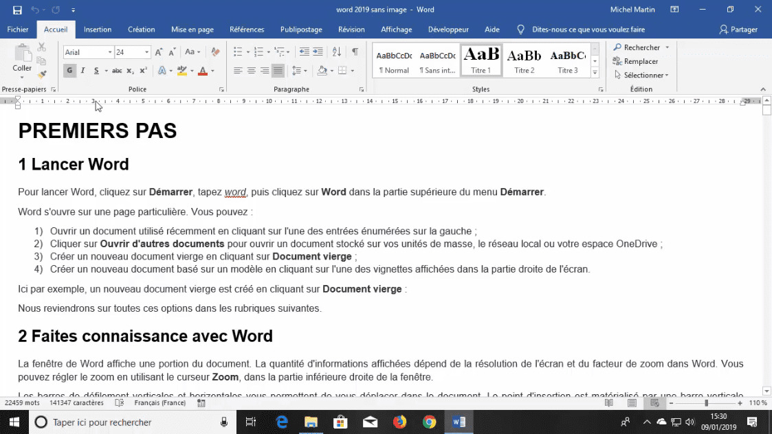 MEILLEUR TUTO GRATUIT Word 2019 : L'essentiel Définir des mots-clés à l'enregistrement d'un ...