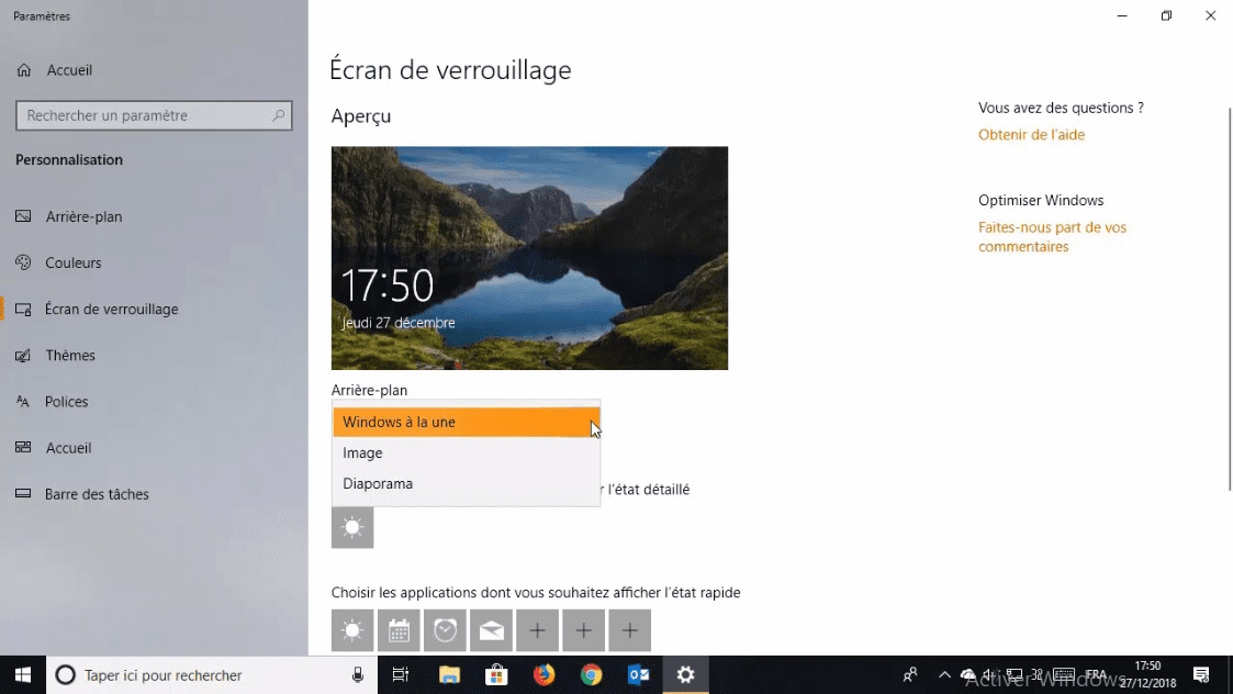 MEILLEUR TUTO GRATUIT Windows 10 October 2018 Update Modifier l