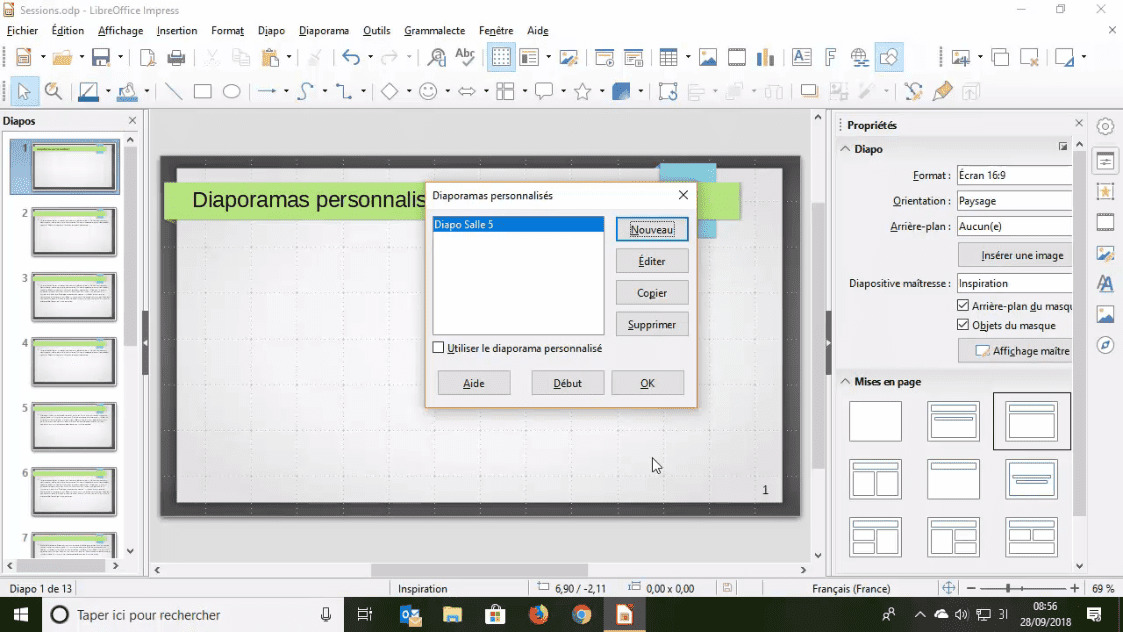 Comment Faire Un Diaporama Sur Libre Office Writer