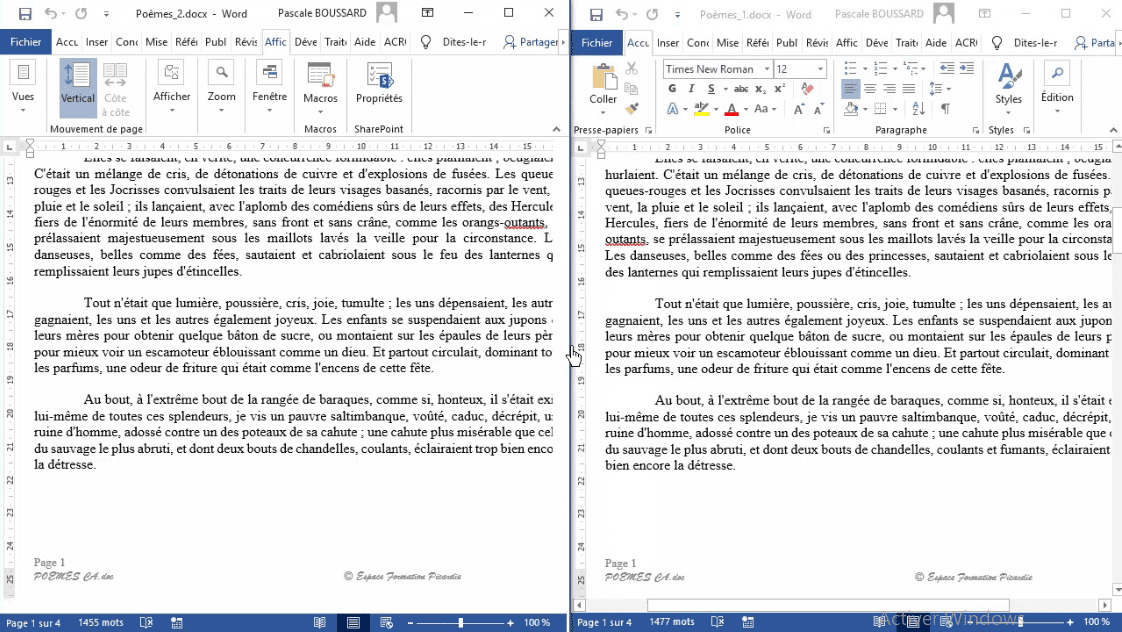 MEILLEUR TUTO GRATUIT MS Word 2016 Perfectionnement Comparer des