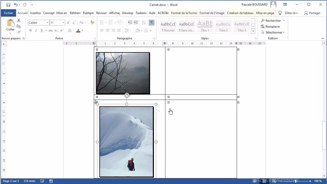 Meilleur Tuto Gratuit Ms Word 2016 Perfectionnement Corriger L Exercice Pratique Mise En Forme D Un Tableau Alphorm Com