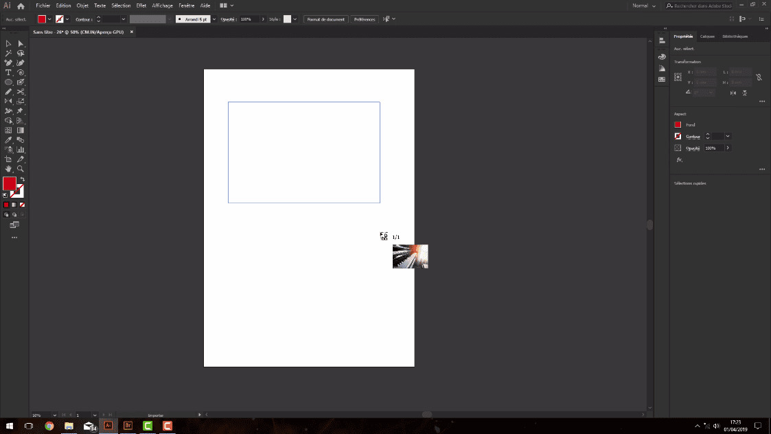 Incorporer Une Image Dans Une Forme Illustrator