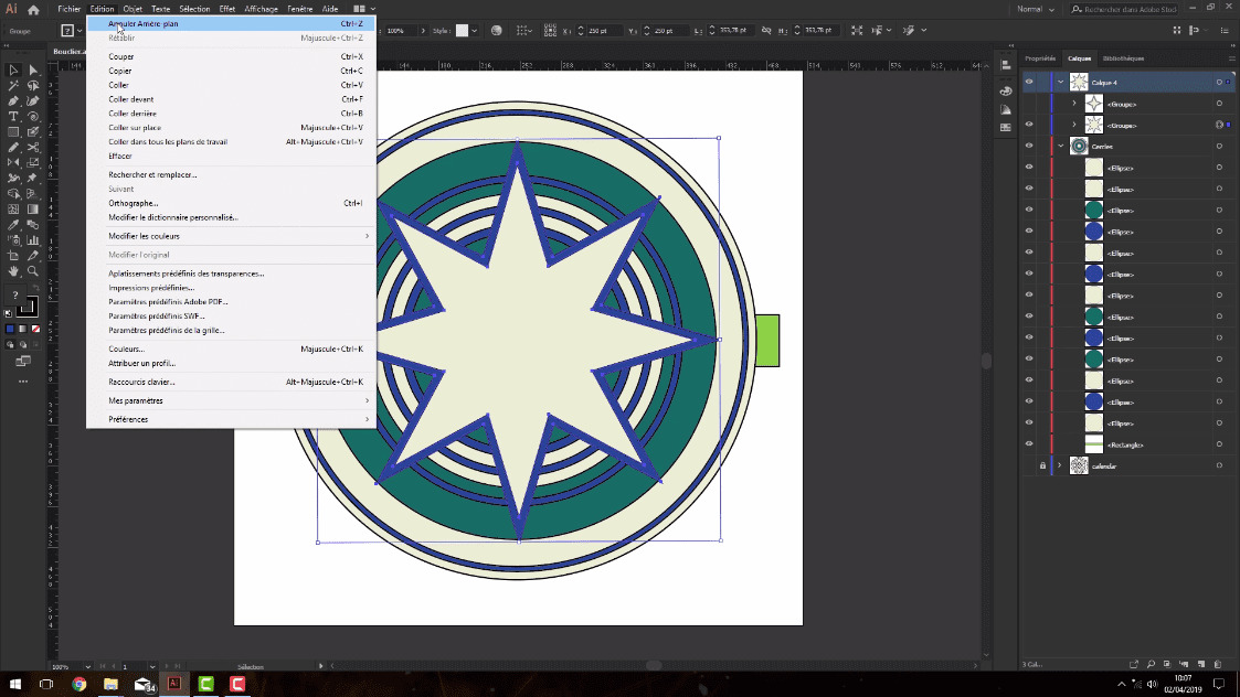 MEILLEUR TUTO GRATUIT Adobe Illustrator CC 2019 L'essentiel Coller