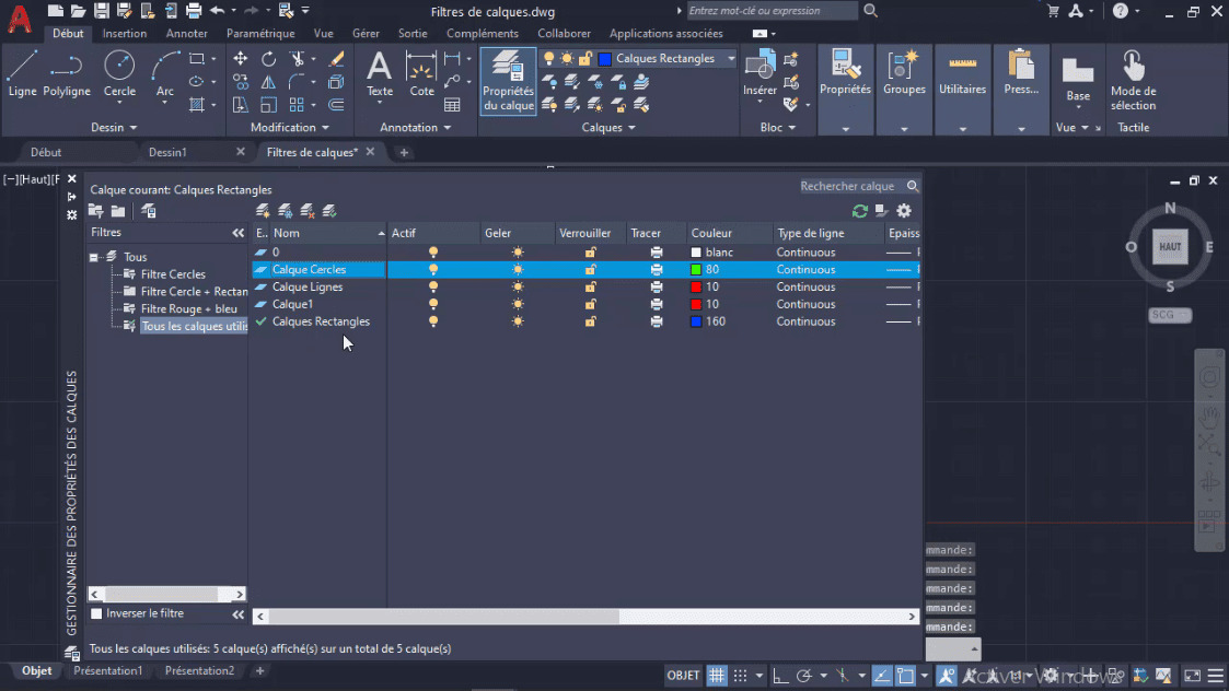 MEILLEUR TUTO GRATUIT AutoCAD 2021 Perfectionnement Les