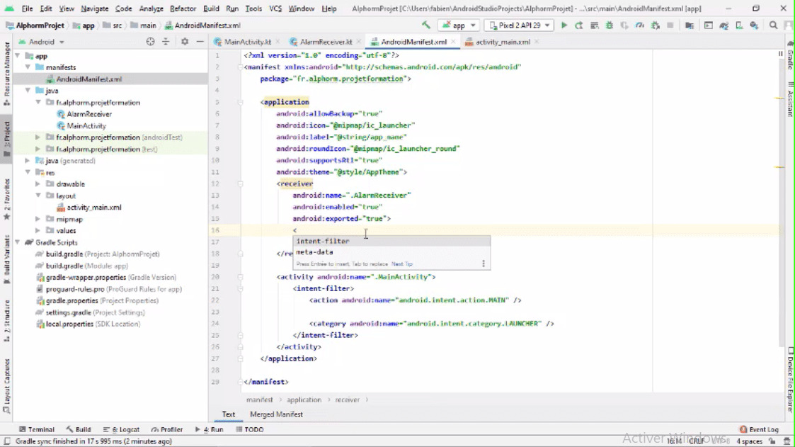 MEILLEUR TUTO GRATUIT Android et Kotlin Formation complète Les