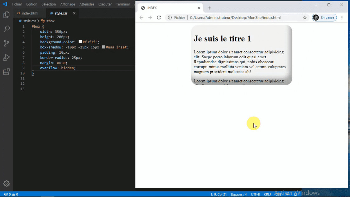 MEILLEUR TUTO GRATUIT HTML Et CSS : Le Niveau Avancé La Propriété ...