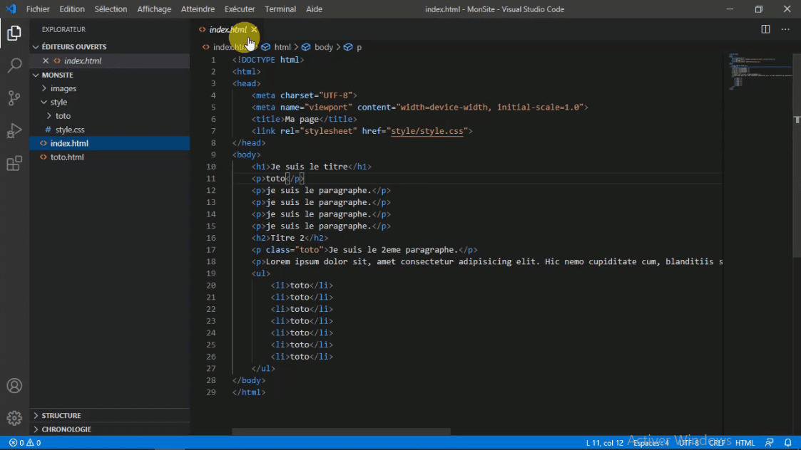 MEILLEUR TUTO GRATUIT Visual Studio Code et Emmet  Coder plus vite