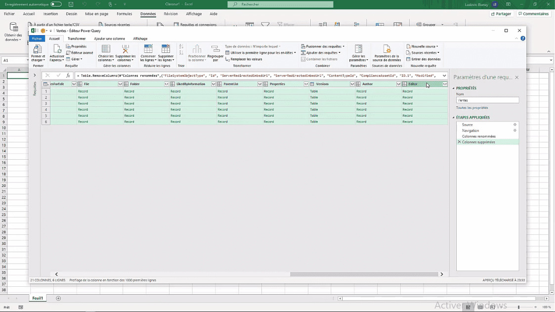 MEILLEUR TUTO GRATUIT Excel 2019 : Niveau Expert Se Connecter à Une ...