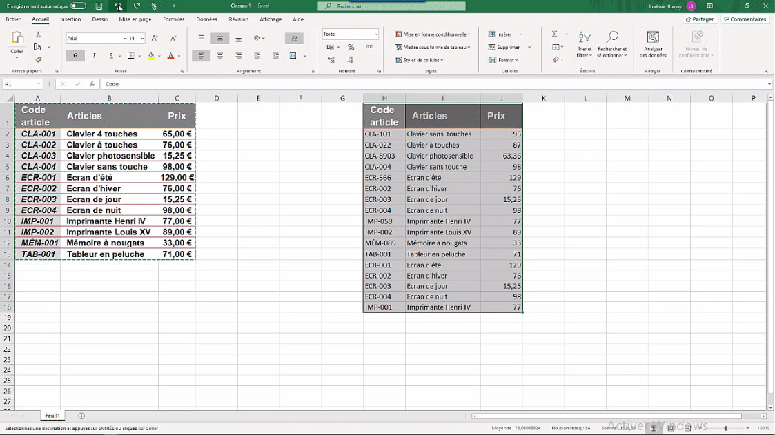 MEILLEUR TUTO GRATUIT Excel 2019 : Niveau Expert Utiliser Reproduire La ...