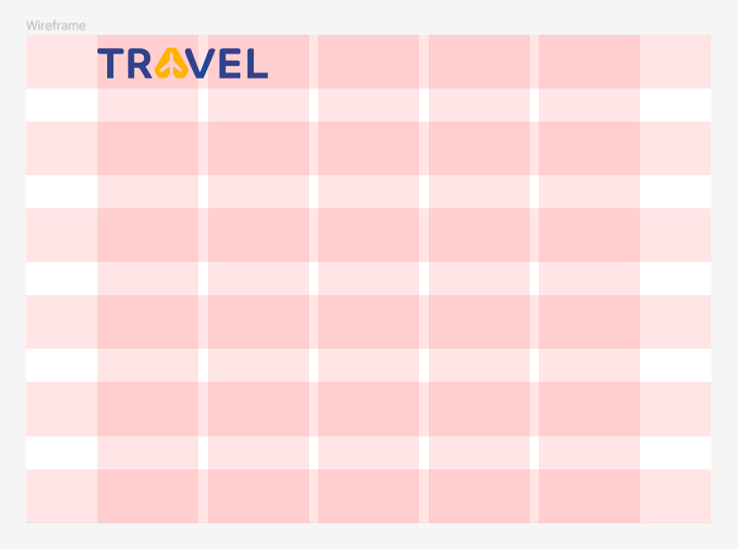 Visuel du wireframe finalisé sur Figma, incluant tous les composants.