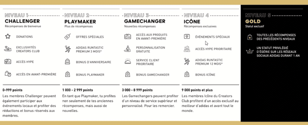Alphorm Différents avantages du programme Gold Stripe Edition