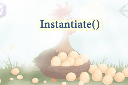 Illustration instanciation objets Unity C#