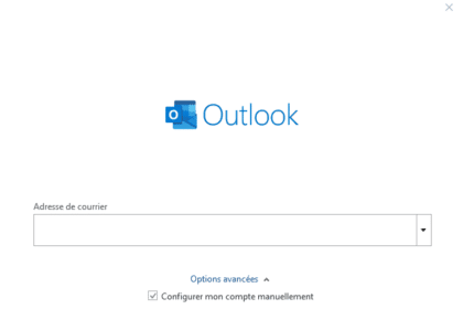 Page de connexion Microsoft Outlook 365