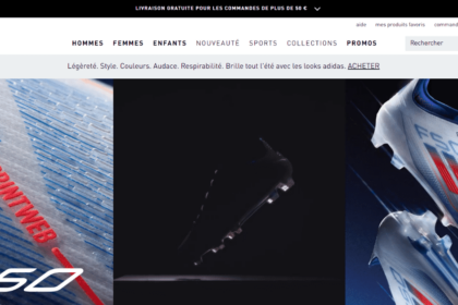 Chaussures adidas F50 avec technologie Sprintweb