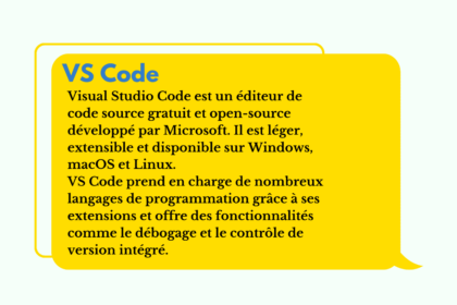 Présentation de VS Code et ses fonctionnalités clés