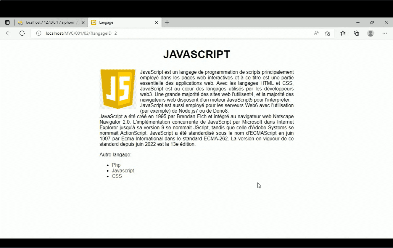 Architecture MVC en PHP 8 | Formation en Ligne