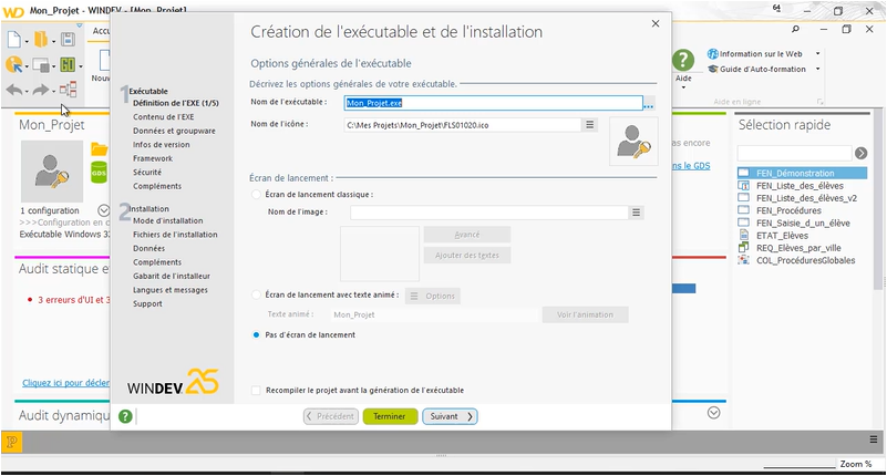 Formation WinDev 25 : Les Fondamentaux - Initiation