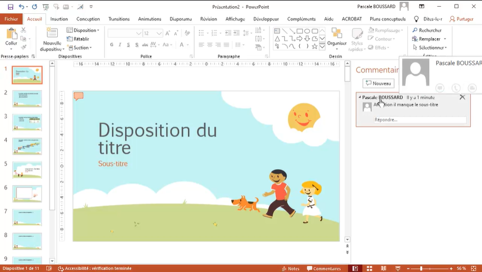 Apprenez ms powerpoint 2016 cours complet